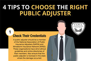4 Tips to Choose the Right Public Adjuster